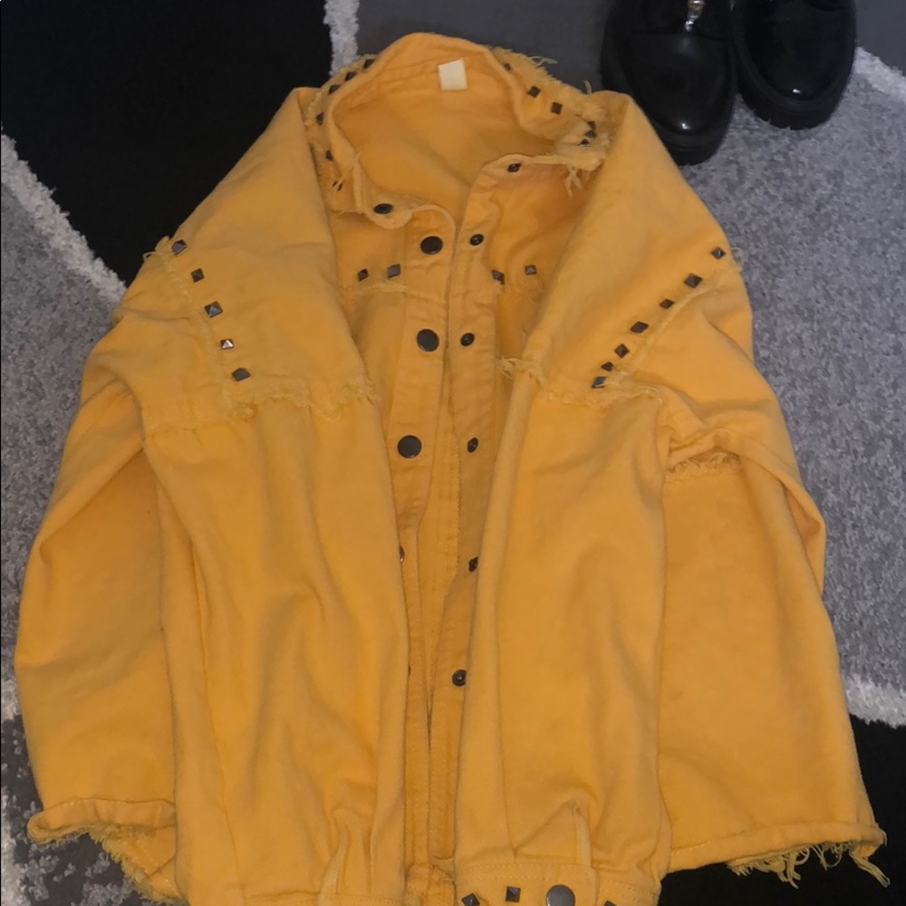 Nice denim material jacket